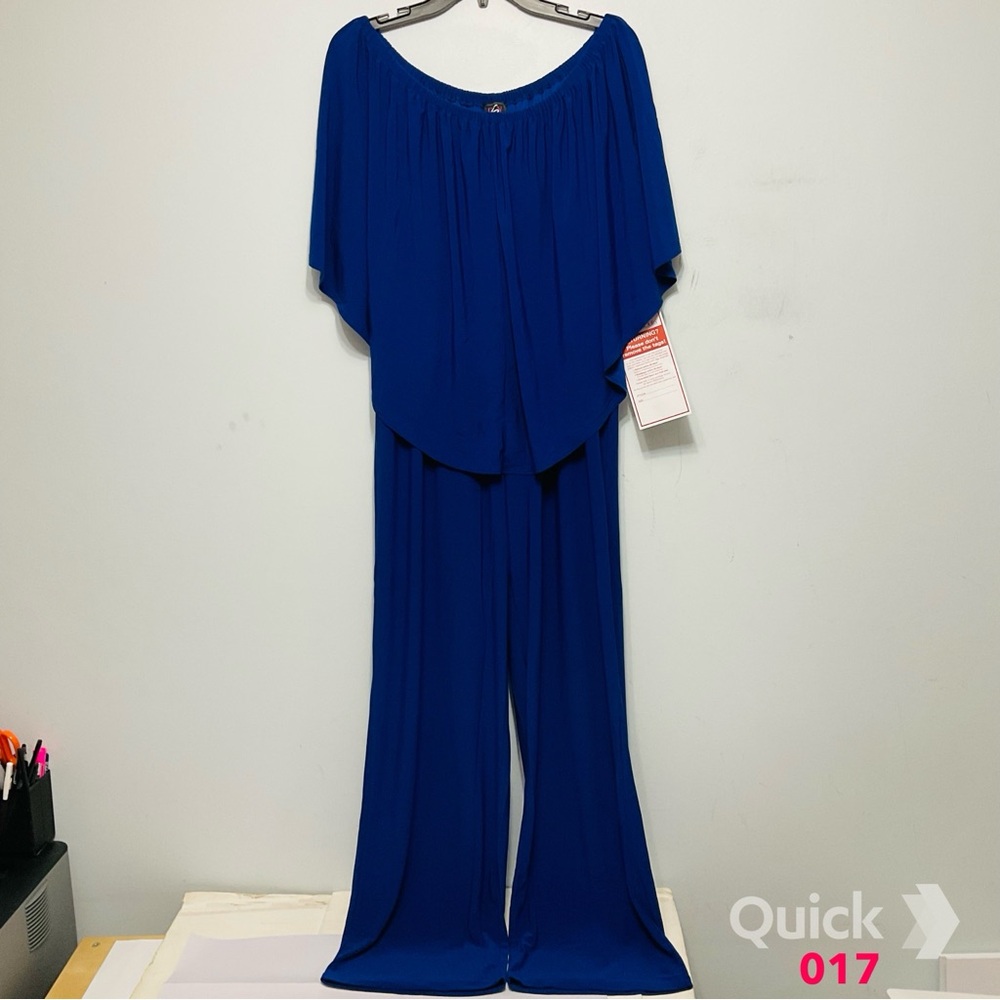 M - NWT Overlay Jumpsuit by Studio EY